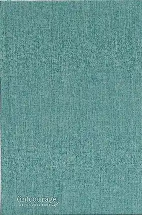 Free Delivery CSB (in)courage Devotional Bible Green Cloth Over Board INDEXED. 9.5 f — Christian Superstore New Zealand